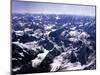 Aerial View of the Himalayas-James Burke-Mounted Photographic Print