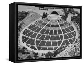 Aerial View of the Hollywood Bowl Amphitheater-Rex Hardy Jr.-Framed Stretched Canvas