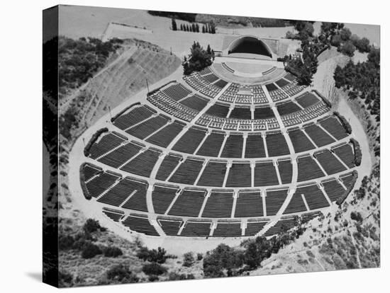 Aerial View of the Hollywood Bowl Amphitheater-Rex Hardy Jr.-Stretched Canvas