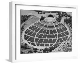 Aerial View of the Hollywood Bowl Amphitheater-Rex Hardy Jr.-Framed Photographic Print