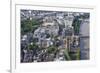 Aerial View of the Houses of Parliament and Westminster Abbey-Peter Barritt-Framed Photographic Print