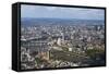 Aerial View of the Houses of Parliament-Peter Barritt-Framed Stretched Canvas