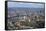 Aerial View of the Houses of Parliament-Peter Barritt-Framed Stretched Canvas