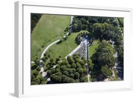 Aerial view of the Korean War Memorial, Washington, D.C.-null-Framed Photographic Print