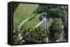 Aerial view of the Korean War Memorial, Washington, D.C.-null-Framed Stretched Canvas