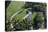 Aerial view of the Korean War Memorial, Washington, D.C.-null-Stretched Canvas