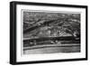 Aerial View of the Kremlin, Moscow, USSR, from a Zeppelin, 1930-null-Framed Giclee Print
