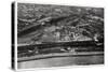 Aerial View of the Kremlin, Moscow, USSR, from a Zeppelin, 1930-null-Stretched Canvas