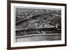 Aerial View of the Kremlin, Moscow, USSR, from a Zeppelin, 1930-null-Framed Giclee Print