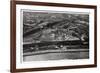 Aerial View of the Kremlin, Moscow, USSR, from a Zeppelin, 1930-null-Framed Giclee Print