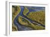 Aerial View of the Laitaure Delta, Sarek Np, Laponia World Heritage Site, Lapland, Sweden-Cairns-Framed Photographic Print