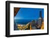 Aerial View of the Lake Shore Drive, John Hancock Tower, Lake Michigan, Chicago, Illinois, USA-null-Framed Photographic Print