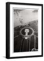 Aerial View of the Lincoln Memorial, Washington Dc, USA, from a Zeppelin, 1928-null-Framed Giclee Print