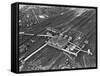 Aerial View of the Manvers Coal Processing Plant, Wath Upon Dearne, South Yorkshire, 1964-Michael Walters-Framed Stretched Canvas