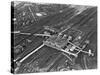 Aerial View of the Manvers Coal Processing Plant, Wath Upon Dearne, South Yorkshire, 1964-Michael Walters-Stretched Canvas