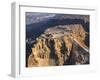 Aerial View of the Masada Plateau-null-Framed Photographic Print