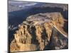 Aerial View of the Masada Plateau-null-Mounted Photographic Print