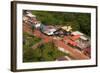 Aerial View of the Mining Town of Mahdia, Guyana, South America-Mick Baines & Maren Reichelt-Framed Photographic Print