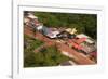 Aerial View of the Mining Town of Mahdia, Guyana, South America-Mick Baines & Maren Reichelt-Framed Photographic Print