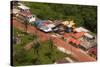 Aerial View of the Mining Town of Mahdia, Guyana, South America-Mick Baines & Maren Reichelt-Stretched Canvas