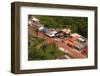 Aerial View of the Mining Town of Mahdia, Guyana, South America-Mick Baines & Maren Reichelt-Framed Photographic Print