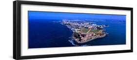 Aerial View of the Morro Castle, San Juan, Puerto Rico-null-Framed Photographic Print