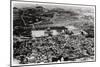 Aerial View of the Mosque of Omar, Jerusalem, Palestine, from a Zeppelin, 1931-null-Mounted Giclee Print