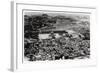 Aerial View of the Mosque of Omar, Jerusalem, Palestine, from a Zeppelin, 1931-null-Framed Giclee Print