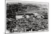 Aerial View of the Mosque of Omar, Jerusalem, Palestine, from a Zeppelin, 1931-null-Mounted Giclee Print