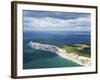 Aerial View of the Needles, Isle of Wight, England, United Kingdom, Europe-Peter Barritt-Framed Photographic Print