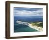 Aerial View of the Needles, Isle of Wight, England, United Kingdom, Europe-Peter Barritt-Framed Photographic Print