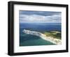 Aerial View of the Needles, Isle of Wight, England, United Kingdom, Europe-Peter Barritt-Framed Photographic Print