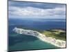 Aerial View of the Needles, Isle of Wight, England, United Kingdom, Europe-Peter Barritt-Mounted Photographic Print