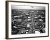 Aerial View of the New York World's Fair, Flushing Meadows Park, Queens, April 21, 1964-null-Framed Photo