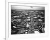 Aerial View of the New York World's Fair, Flushing Meadows Park, Queens, April 21, 1964-null-Framed Photo