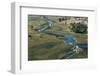 Aerial view of the Okavango Delta, Botswana, Africa-Sergio Pitamitz-Framed Photographic Print