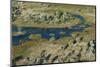 Aerial view of the Okavango Delta, Botswana, Africa-Sergio Pitamitz-Mounted Photographic Print