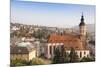 Aerial View of the Old Town with Stiftskirche Collegiate Church-Markus-Mounted Photographic Print