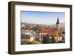 Aerial View of the Old Town with Stiftskirche Collegiate Church-Markus-Framed Photographic Print