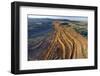 Aerial view of the Outback mines in Australia-John Gollings-Framed Photo