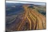 Aerial view of the Outback mines in Australia-John Gollings-Mounted Photo