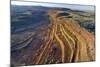 Aerial view of the Outback mines in Australia-John Gollings-Mounted Photo