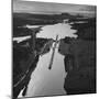 Aerial View of the Panama Canal-Thomas D^ Mcavoy-Mounted Photographic Print