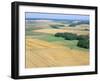 Aerial View of the Pays Du Saulnois, Regional Natural Park of Lorraine, Moselle, Lorraine, France-Bruno Barbier-Framed Photographic Print