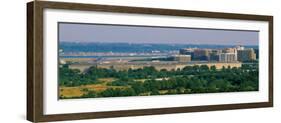 Aerial View of the Pentagon, Arlington, Virginia, USA-null-Framed Photographic Print