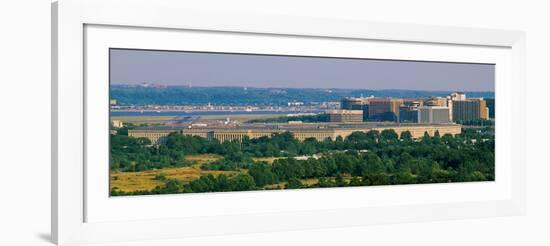 Aerial View of the Pentagon, Arlington, Virginia, USA-null-Framed Photographic Print