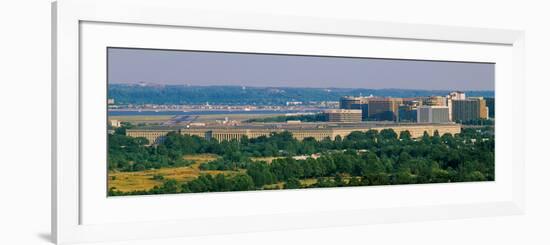 Aerial View of the Pentagon, Arlington, Virginia, USA-null-Framed Photographic Print