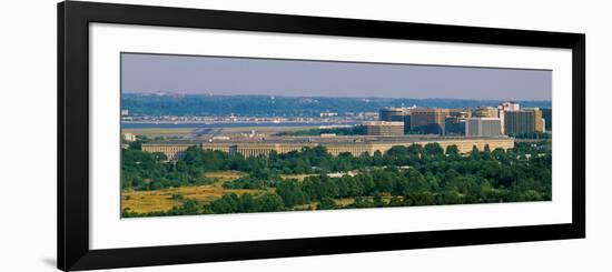 Aerial View of the Pentagon, Arlington, Virginia, USA-null-Framed Photographic Print