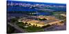 Aerial view of The Pentagon at dusk, Washington DC, USA-null-Stretched Canvas