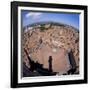 Aerial View of the Piazza Del Campo and the Town of Siena, Tuscany, Italy-Tony Gervis-Framed Photographic Print